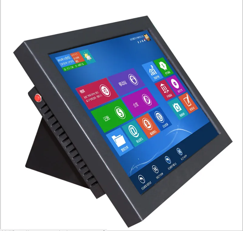 8 inch industrial all in one computer aio touch screen panel pc inter celeron core