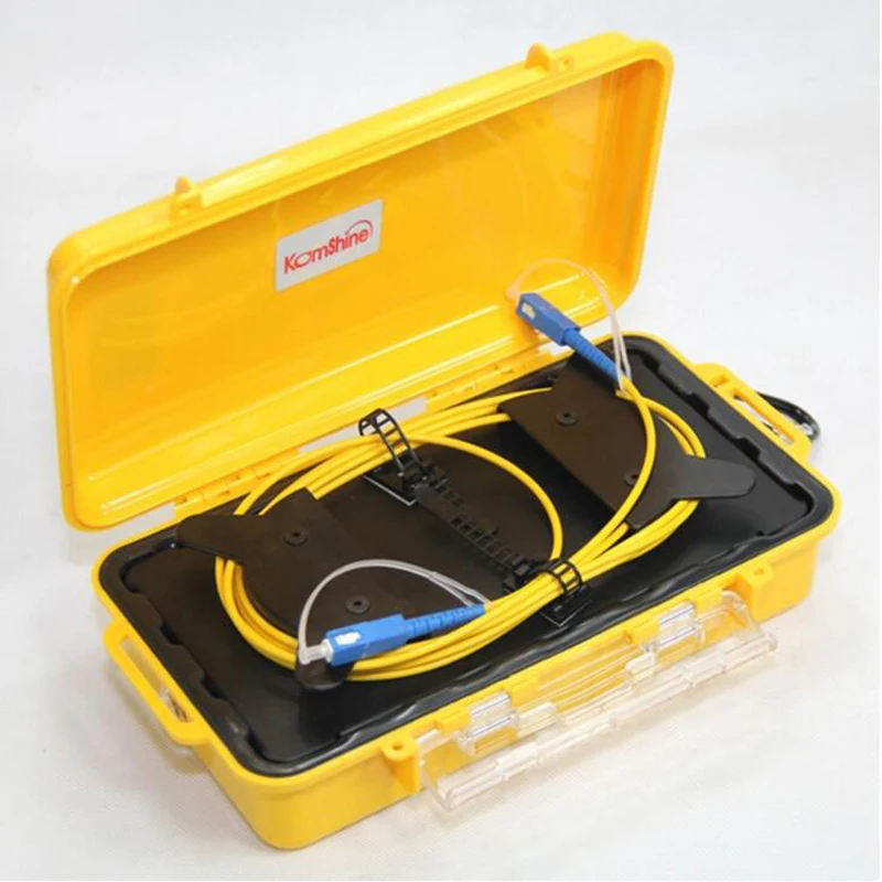 SC UPC 1KM OTDR Launch Cable Box FTTH OTDR Test extension line OTDR single mode optical fiber tester