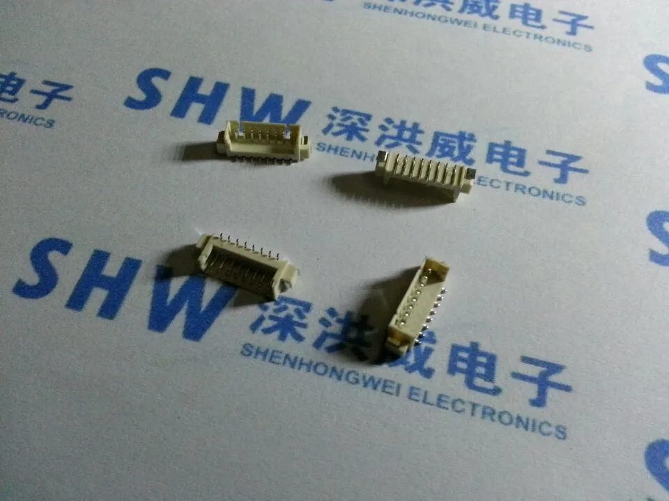 موصل لوحة خط الشريط 1.25 مللي متر 1.25t-8a 8p مقبس smd العمودي