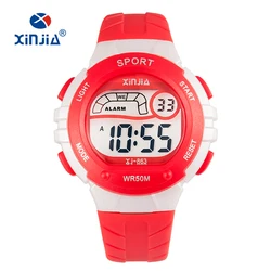 Watch LED 5 ATM Digital Sports Relojes Mujer Boys Girls fashion Students Cartoon Jelly Waterproof Relogio Feminino 2020