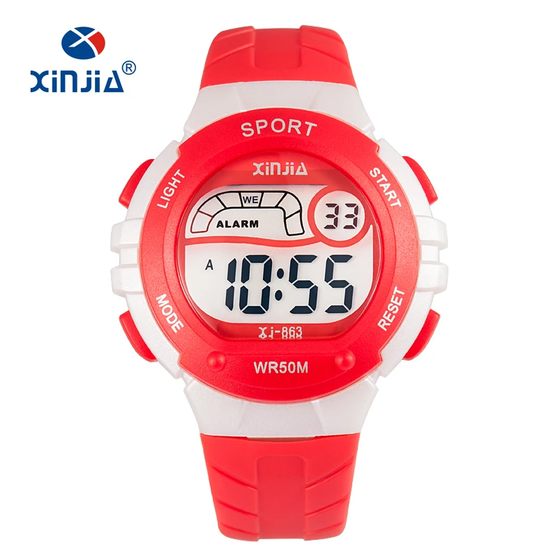 Watch LED 5 ATM Digital Sports Relojes Mujer Boys Girls fashion Students Cartoon Jelly Waterproof Relogio Feminino 2020