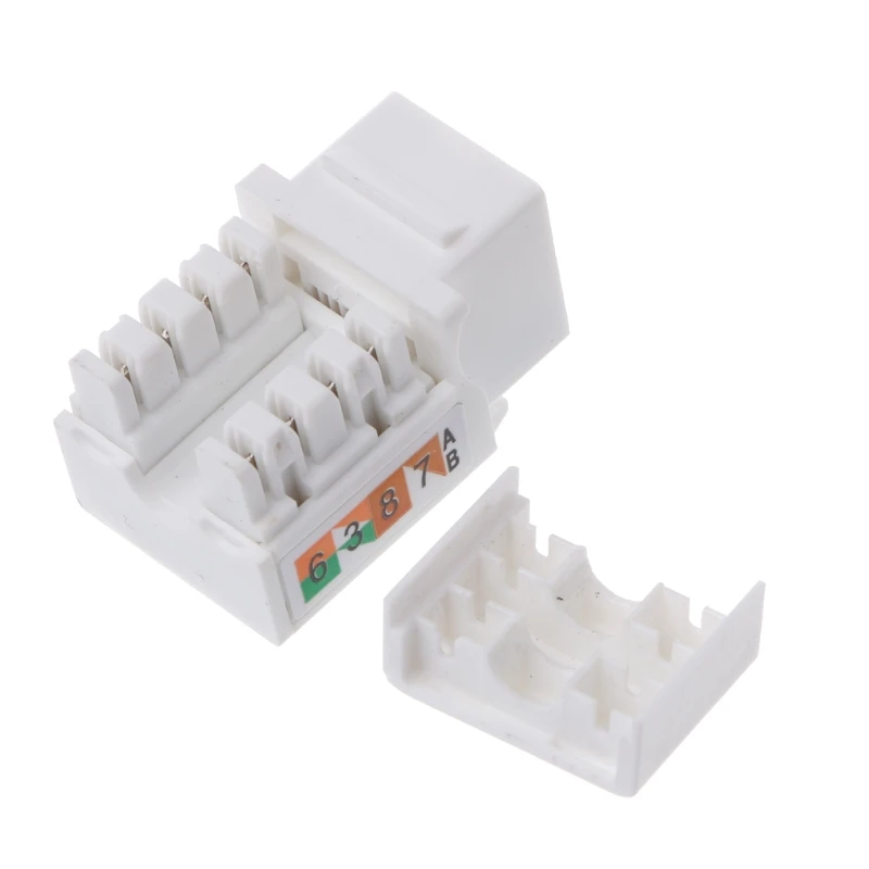 CAT6 Module Information Socket RJ45 Connector Adapter Keystone Jack