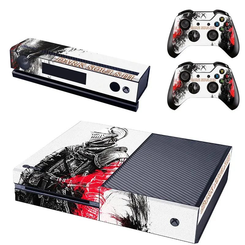 Game Dark Souls III Skin Sticker Decal For Microsoft Xbox One Console and 2 Controllers For Xbox One Skin Sticker Vinyl