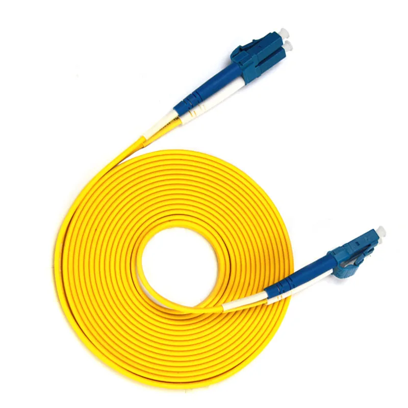 

LC to LC Single-mode optical fiber patch cord SM LC/LC fiber jumper cabel Duplex 9/125 UPC Polish OFNR 3m 5m 10m 15m