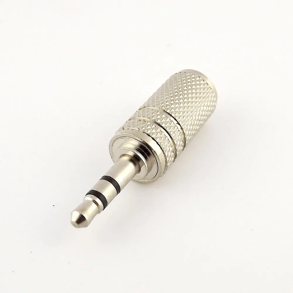 

50x 3.5mm 1/8" 3 Pole Stereo Male Plug to 2.5mm Female Jack Headset Audio Adapter Converter Nickel Plated Connector