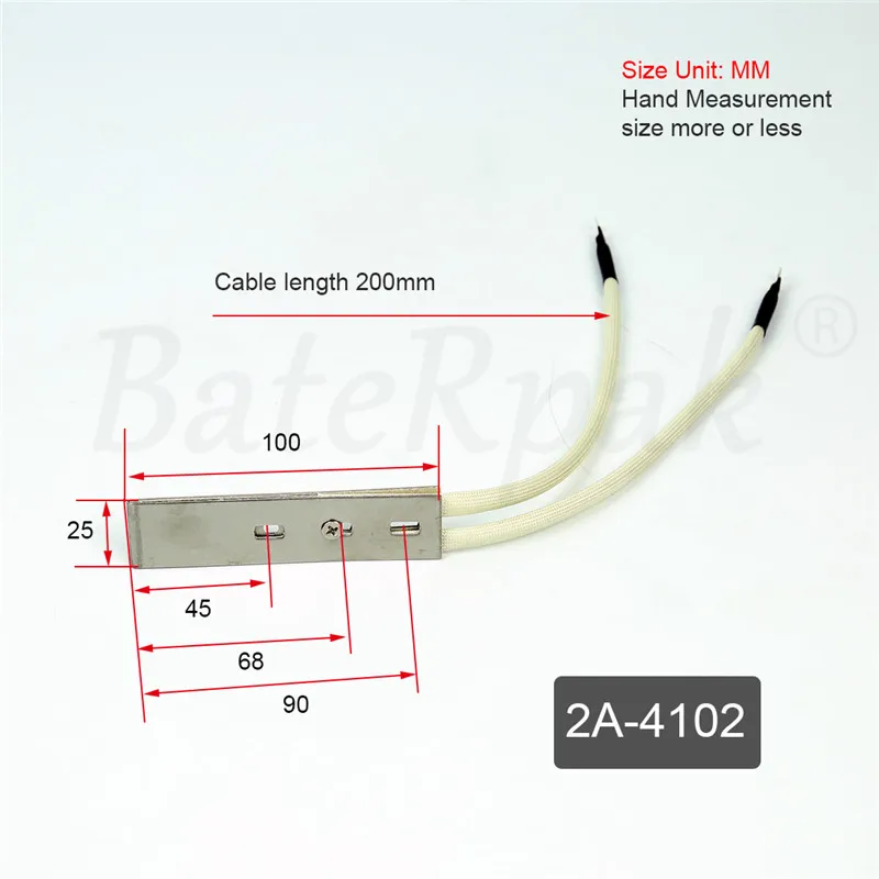 BateRpak DSI DBA200 380V 달아서 기계, 2A4100/2a3102 용 완전 자동 번들링 기계 히터 부품 슈트