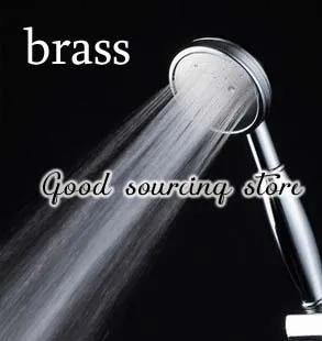 high quality brass water saving hand shower head, shower accessory