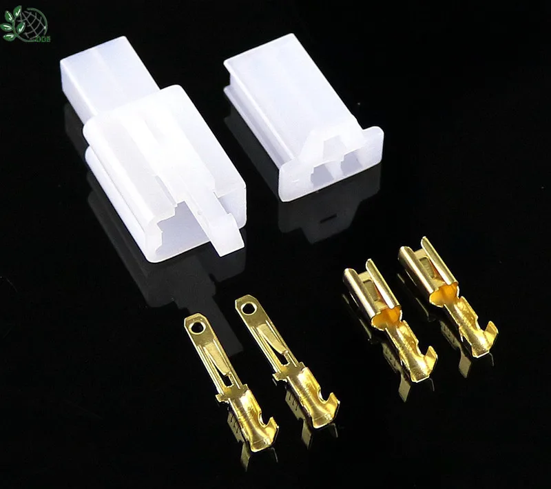 5 set/lot 2 pin 2.8mm Automotive electrical wire auto/car 2.8 Connector for E-Bike,Automobile,Motorcycle etc.