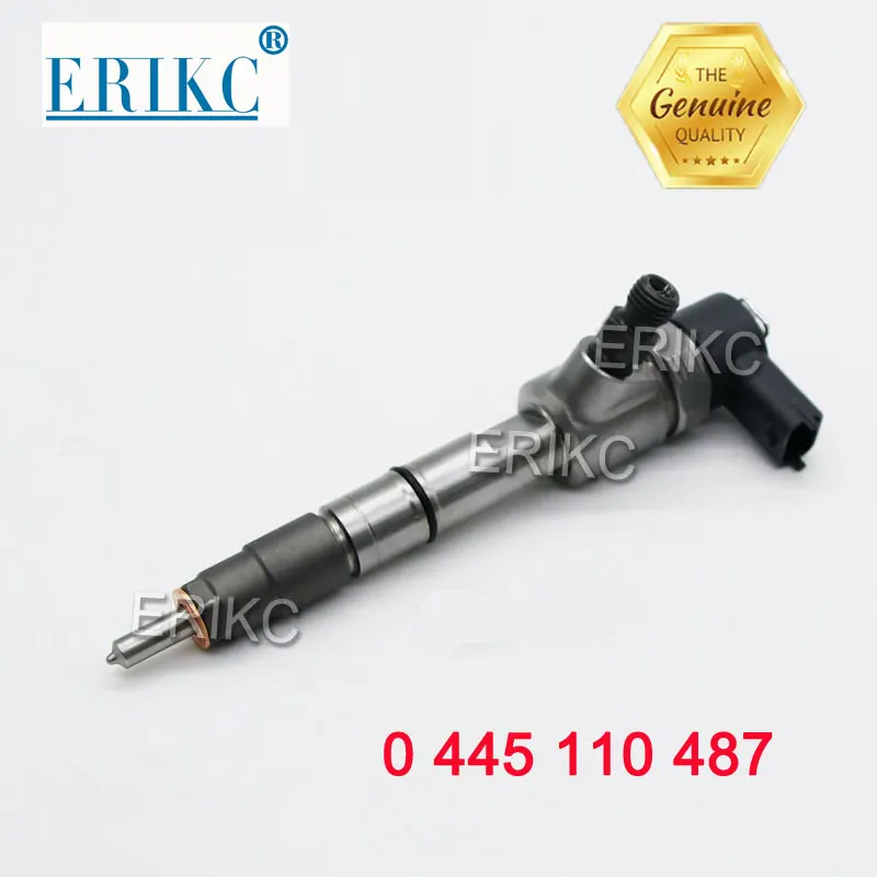 

0445B76382 ERIKC 0 445 110 487 Diesel Fuel Injector 0445110487 for YUNCHAI FBC00-1112100-A38 Nozzle Part DLLA150P2340