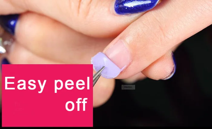 22 tipps nagel basis gel schutz aufkleber nail art band basis gel stick einfach entfernen UV gel kleber maniküre werkzeuge schützen Finger