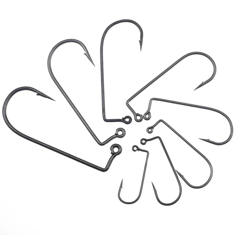 50pcs Saltwater Fish Hooks Size 6-4-2