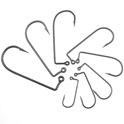 50pcs Saltwater Fish Hooks Size 6-4-2 rompin