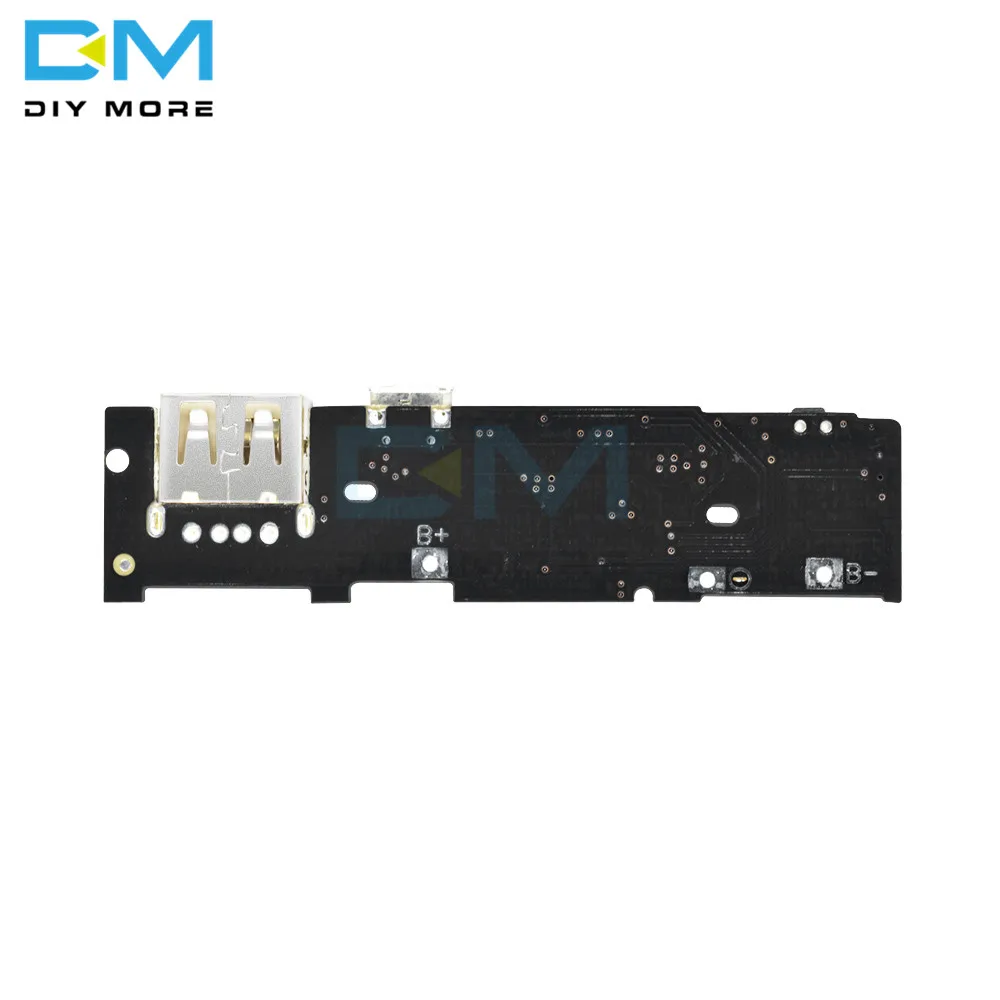 5V 2.1A Power Bank Lader Lading Module Opladen Printplaat Pcb Step Up Boost Power Module Diy 18650 Batterij