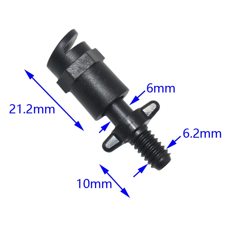 Irrigation 180 Degree Refraction Nozzle Thread Joints Flat Fan Spray Nozzle Garden Irrigation For Plant Spray 10Pcs