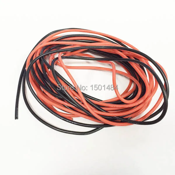 

18 AWG Gauge Silicone Wire Flexible Stranded Copper Cables for RC 1M black and 1M red