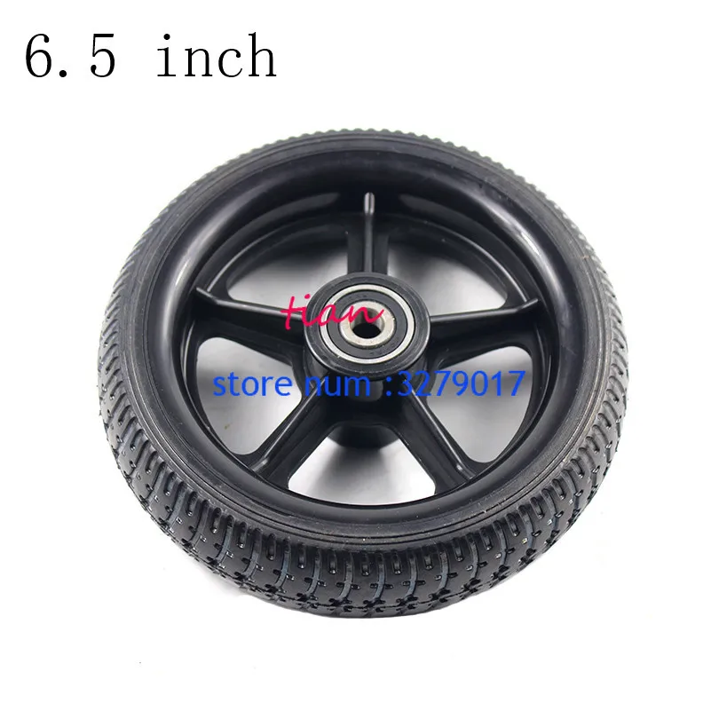 Free Shipping new 6.5 inch High quality Hubs and tyres 6.5 inch wheel for Electric Scooter bike folging electric scooter