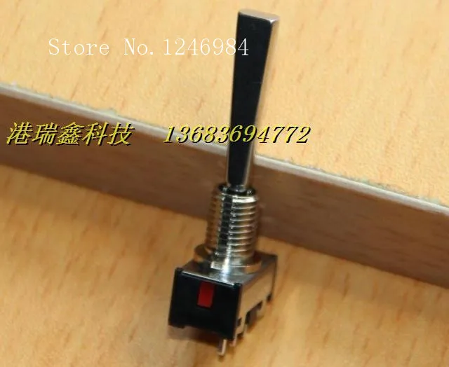 

[SA]PFD-1BFLP flying model aircraft single pin 3 feet 3 files M6 long flat handle small toggle switch Deli Wei--20pcs/lot