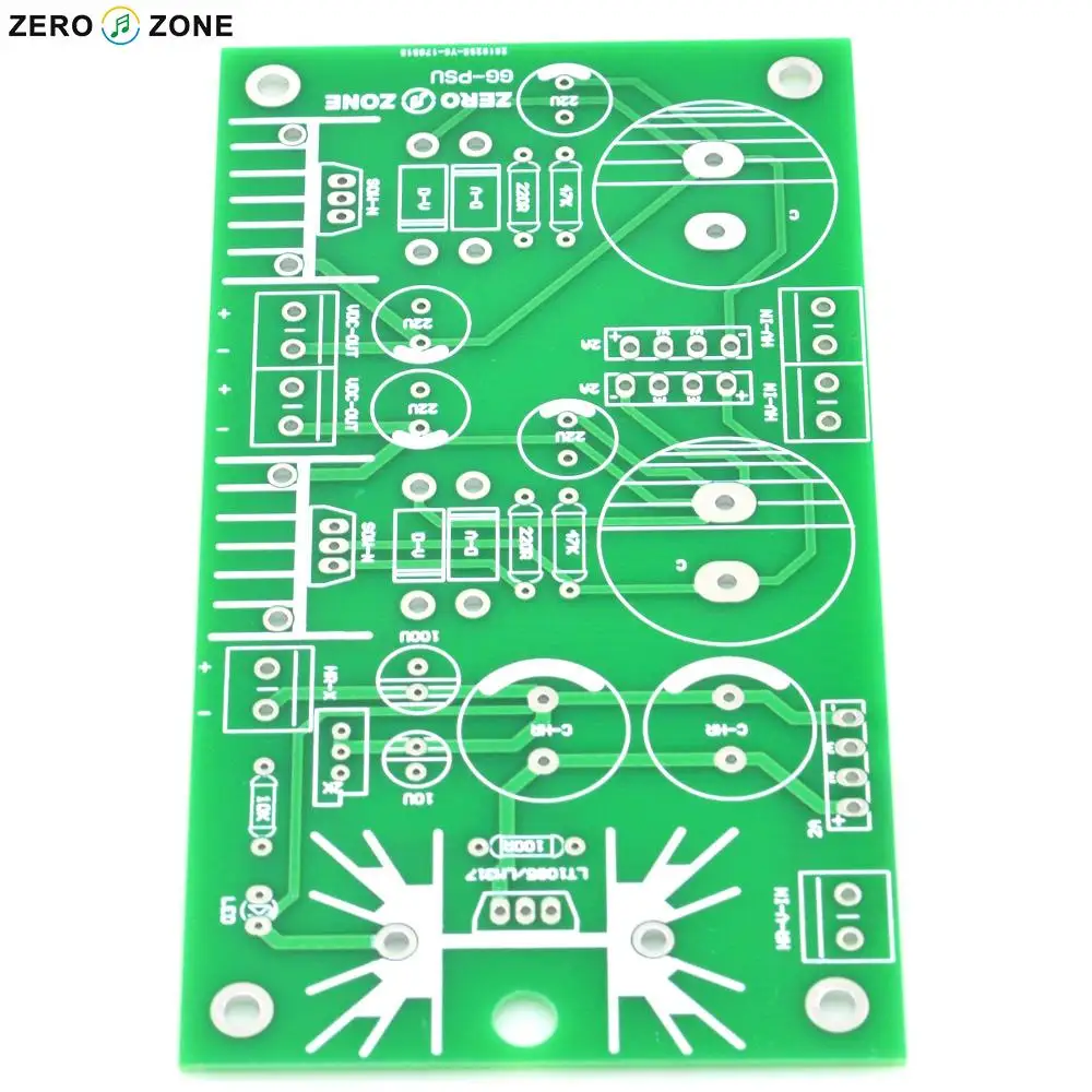 GG-PSU high voltage double voltage regulator + filament stabilized power supply PCB