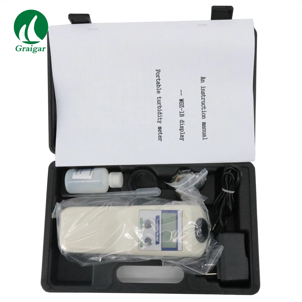 WGZ-1B Light Turbidity Meter Digital Turbidimeter Measuring Range 0-200NTU