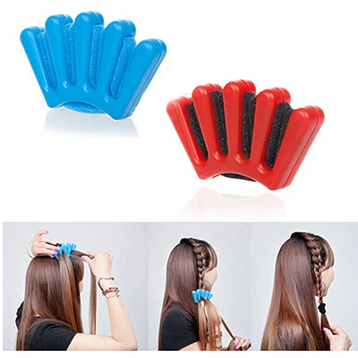 

by DHL or EMS 200pcs Easy Wave Hair Disk Device Braider Fashion Women Twist Styling Hair Braider Tool DIY Braid Sponge