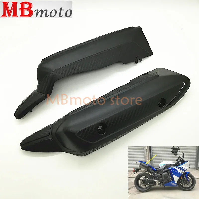 

Suitable for Yamaha YZF R1 09-10-12-13-14 years exhaust hood heat shield exhaust guard exhaust cover injection molded housing