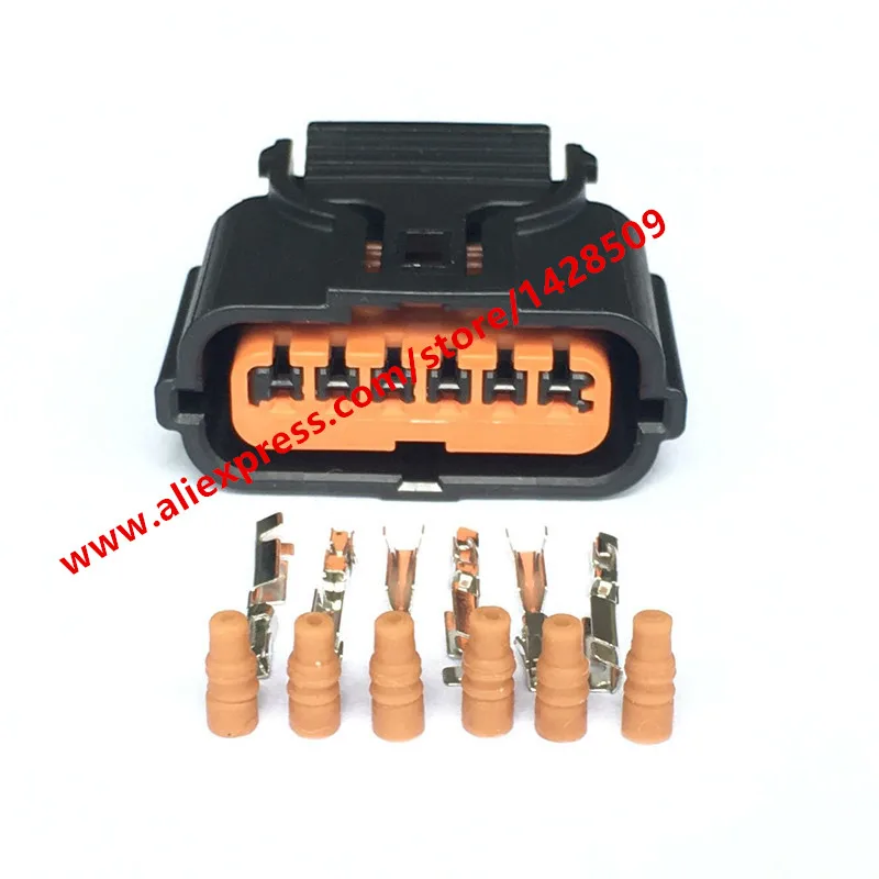 20 Sets 6 Pin HP286-06021 HP296-06100  Automotive PDC Connector Reverse Sensor Reversing Radar Plug For HYUNDAI KIA