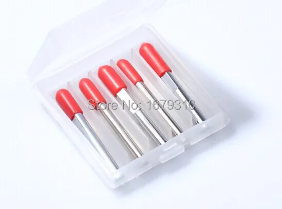 D3.175 mm*117mm diamond drag engraver for CNC use metal engraving bit 2pcs/lot