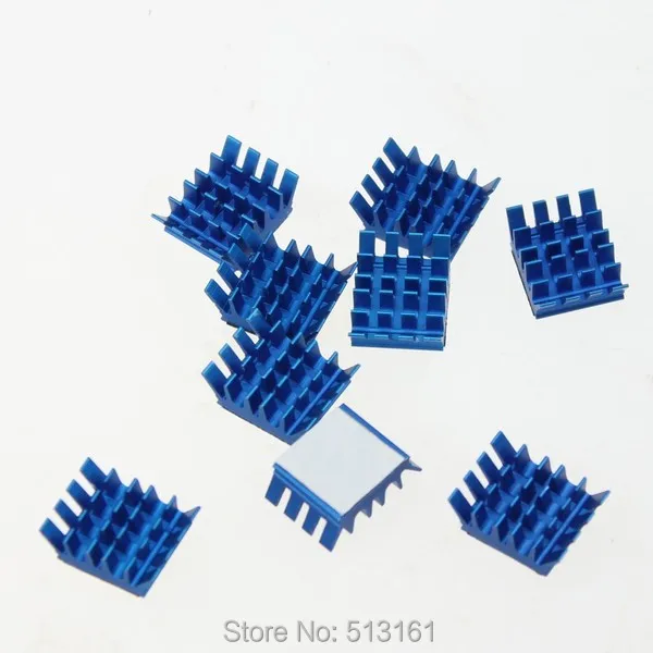 

200pcs Aluminum Radiator Cooler Heat sinks Computer VGA Card RAM IC PC Chipset Heatsink