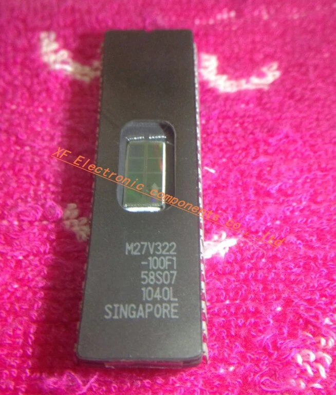  5pcs/lot M27V322-100F1 M27V322 EPROM UV 32MBIT 100NS CDIP42 Best quality.