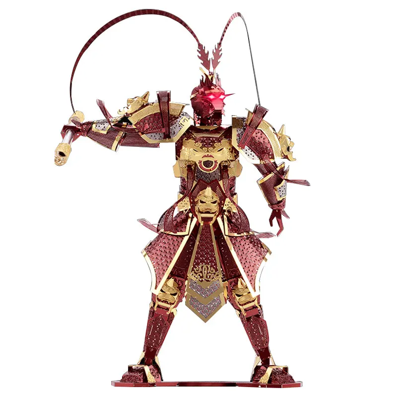 

The Monkey King P076-RGS Piececool 3D laser cutting Jigsaw puzzle DIY Metal model Educational Puzzle Toys for Children & Adult