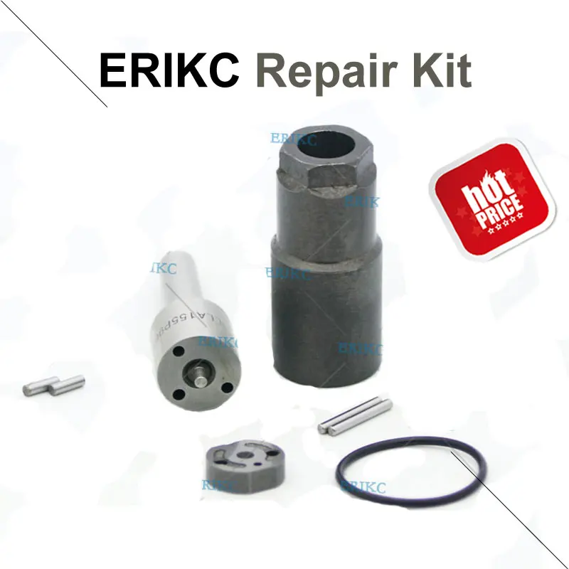 ERIKC 095000-6250 Auto Part 16600-EB70A Diesel Injector Repair Kit Nozzle DLLA152P947 Control Valve Plate 10# For TOYOTA Nissan