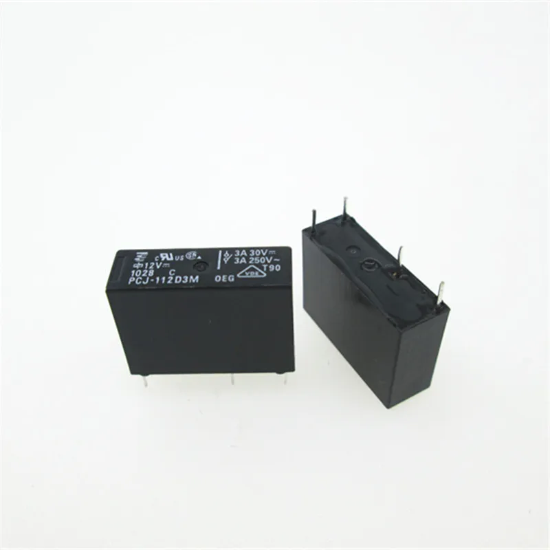 

HOT NEW relay PCJ-112D3M 12V PCJ-112D3M-12V 12VDC DC12V 4PIN