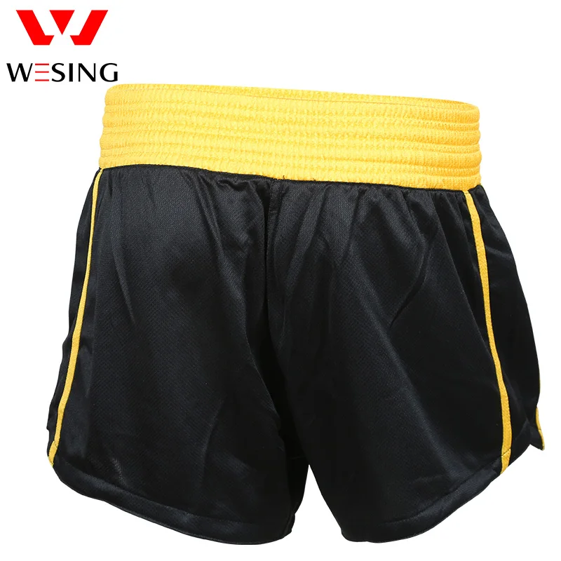 Wesing Adults Children Sanda Training Shorts Muay Thai Pants Clothing Boxing Shorts MMA Match Large Size 4XL