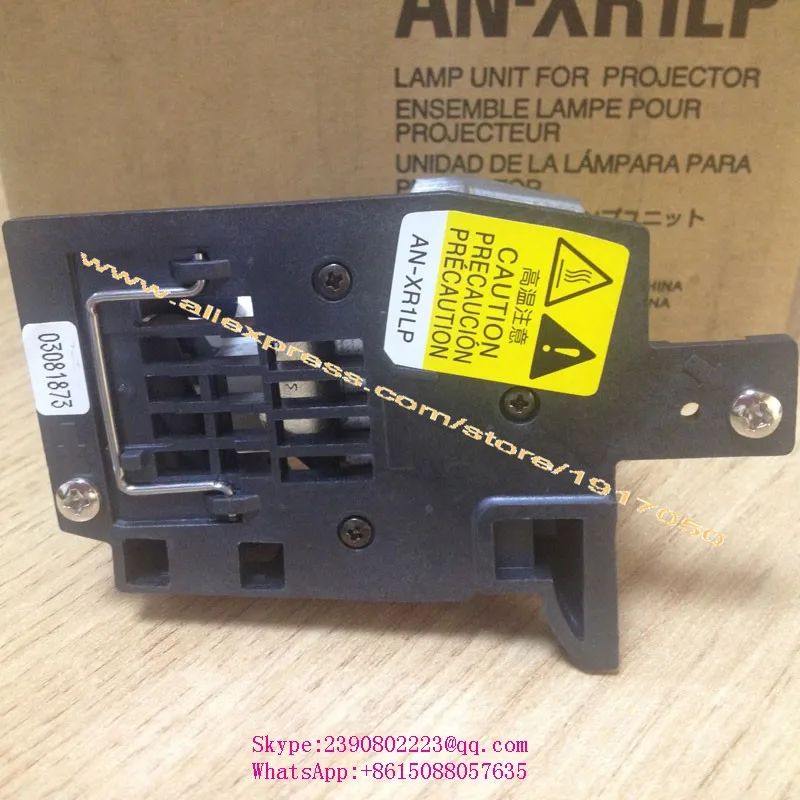 Oryginalna lampa projektora AN-XR1LP do SHARP XR-1S/XR-1X/XR-N10X/XR-N11X/XR-N13X/XR-N13S żarówki z obudowy