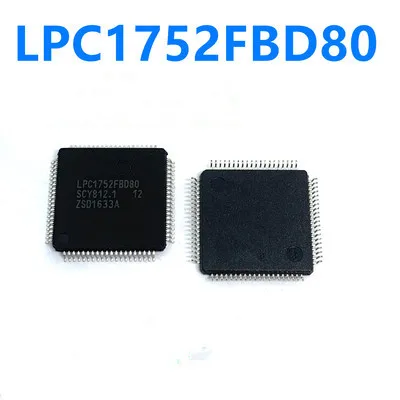 10PCS/LOT  LPC1752FBD80 LPC1752  LQFP-80