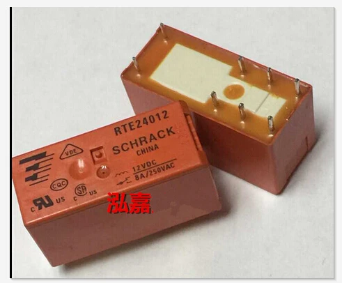 HOT NEW RTE24012 12VDC RTE24012-12VDC 24012 DC12V 8A 250VAC SCHRACK DIP8