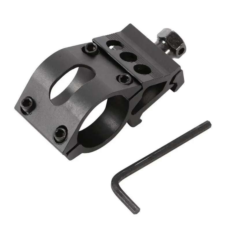 25mm Ring Tactical Scope Sight Flashlight Torch Laser Mounts + Allen Key for 20mm Standard Picatinny/Weaver Rail