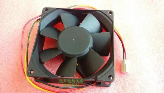 Original PRPKDFAN 8025  DC12V 1.2W 80*80*25MM KDE1208PTV3 13.MS.B1995.AF.GN  3 Wire Fan