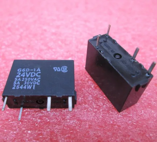 RELAY G6D-1A 24VDC G6D-1A-24VDC 5A 250VAC 24VDC 24V relay 4PIN