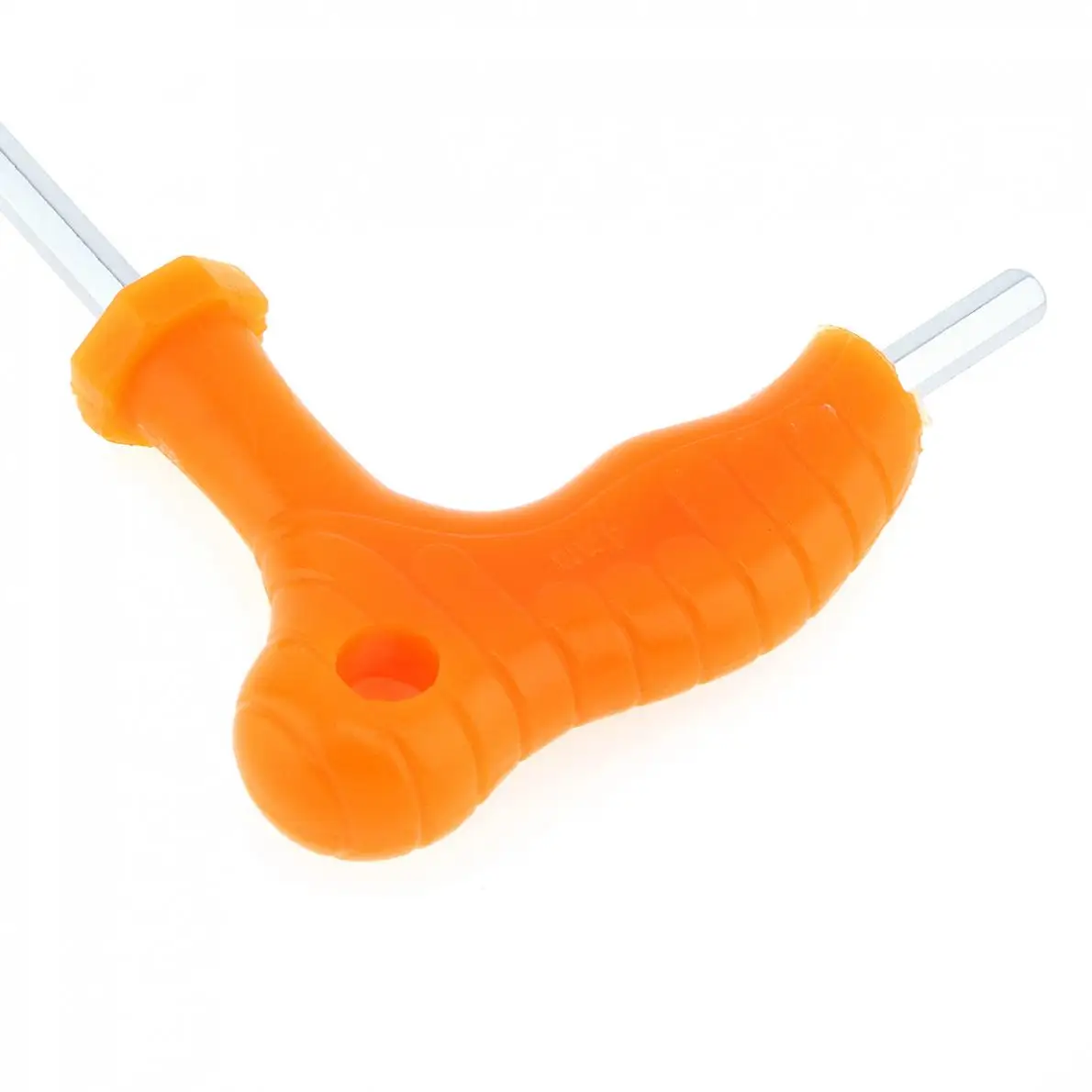 Llave Allen de Muleta tipo T de 4mm con cabeza de bola y mango de plástico para el hogar/oficina/sitio