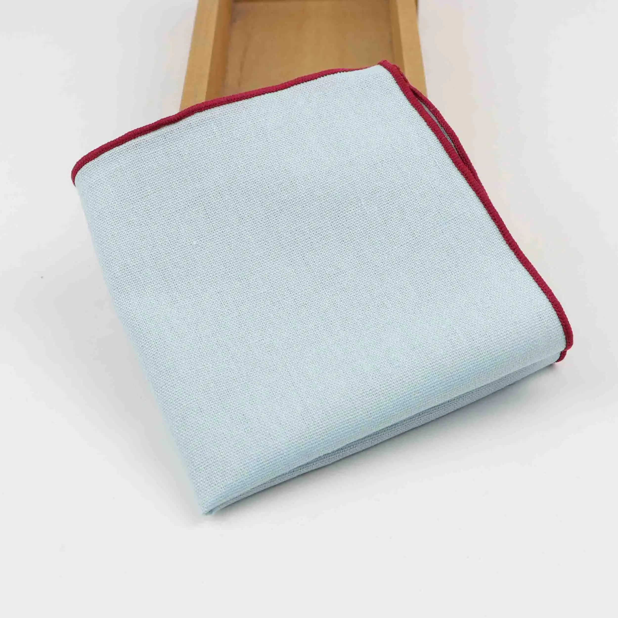 Men's Solid Cotton Handkerchiefs Pocket Square