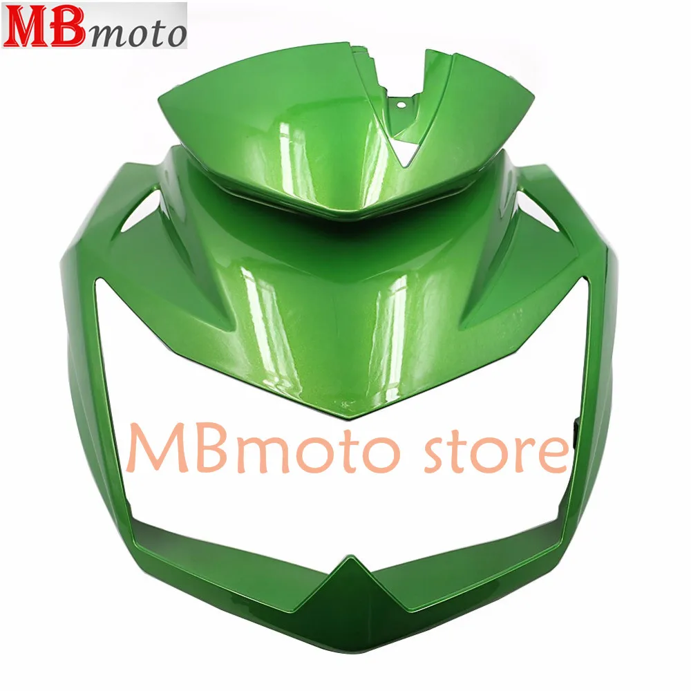 Motorcycle  Injection Fairings For Upper Front Head Fairing Cowl Nose For kawasaki Z750 Z-750 2007-2012 side cover zxmt good