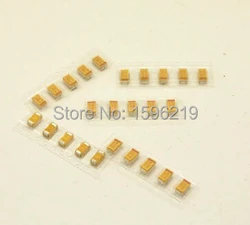 SMD Tantalum Capacitors Assorted Kit 11valuesx5pcs=55pcs 2.2UF-47UF 0805/1206 P / A TYPE smd Tantalum Capacitor Pack