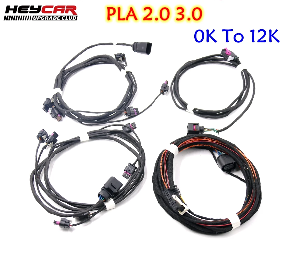 

0K To 12K Auto Parking PLA 2.0 3.0 no sensors update auto parking Install Harness Wire For Audi A3 8V Golf 7 Octavia MK3