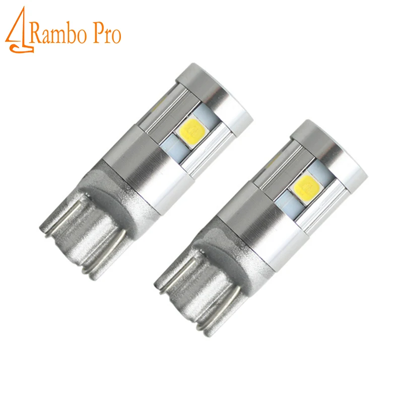 Car Styling W5W LED 12V T10 3030 5SMD  Auto Lamps 168 194 Bulb Plate Light Parking Fog Light Auto Univera Cars Light whith