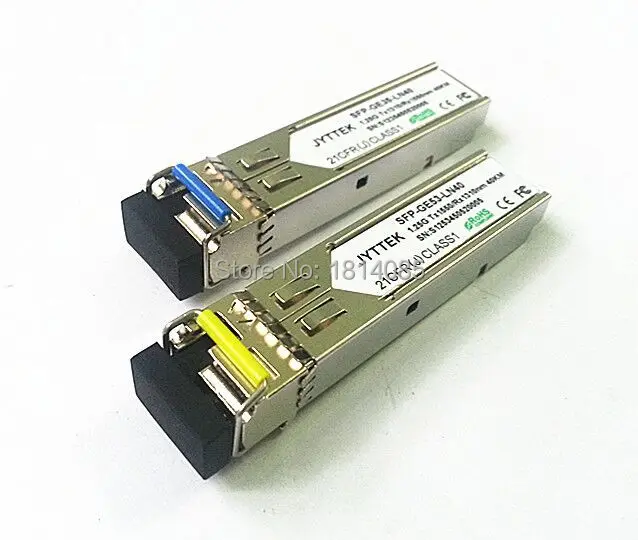 

Hot Sale 2pieces/lot 1.25g bidi SFP 40km 1310/1550nm DDM GLC-BX-D