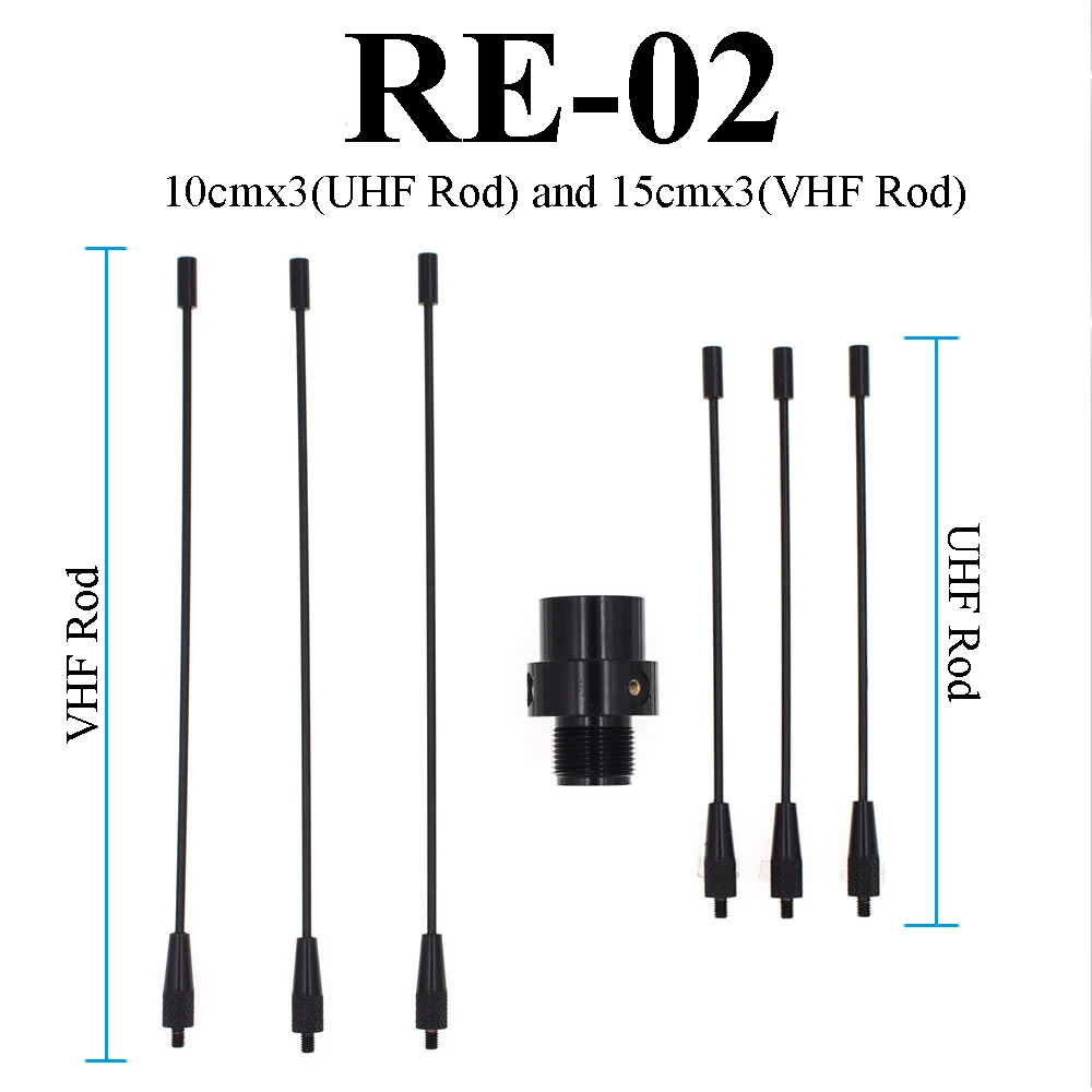 Antenna Nagoya RE-02 Antenna UHF-F 10-1300 MHz Redical a terra per radio mobile per auto Rafforza l'antenna omnidirezionale