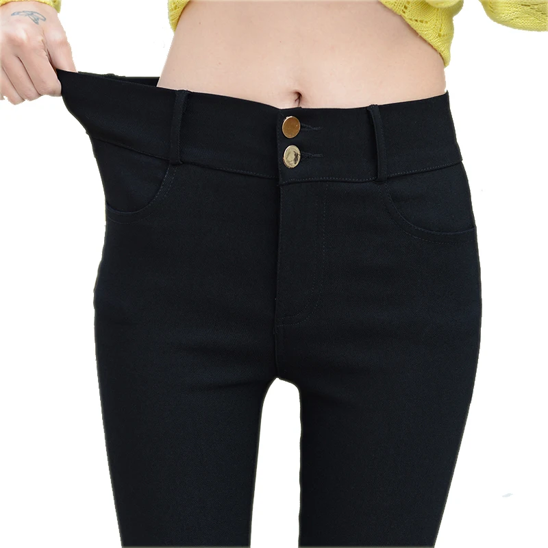 

Fashion New Spring Elegant Women's OL Work Wear Slim Stretch Pencil Pants Trousers Leggings For Women Female 1340