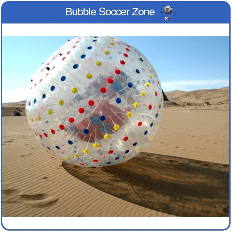 

Free Shipping 2.5m Outdoor Transparent Inflatable Zorb Ball Giant Body Zorb Ball Inflatable Human Zorb Balloon Zorb Grass Ball