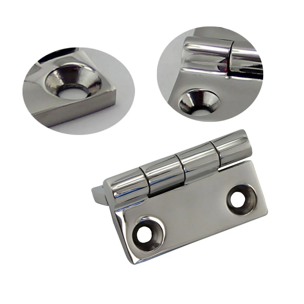 Heavy Duty Solid Cast Marine Grade Stainless Steel Butt Hinge